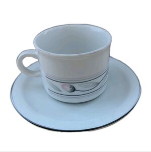 Eversberg Bavaria Vintage Cup & Saucer Set Of 4 Floral Design